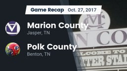 Recap: Marion County  vs. Polk County  2017