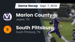 Recap: Marion County  vs. South Pittsburg  2018