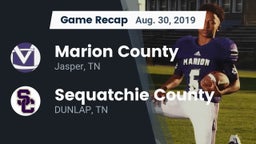 Recap: Marion County  vs. Sequatchie County  2019