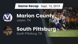 Recap: Marion County  vs. South Pittsburg  2019