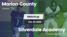 Matchup: Marion County High vs. Silverdale Academy  2020