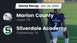 Recap: Marion County  vs. Silverdale Academy  2020