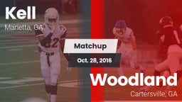 Matchup: Kell  vs. Woodland  2016