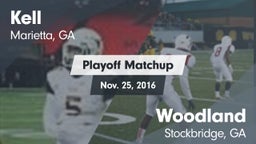 Matchup: Kell  vs. Woodland  2016