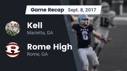 Recap: Kell  vs. Rome High 2017