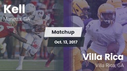 Matchup: Kell  vs. Villa Rica  2017