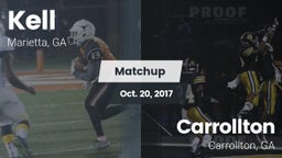 Matchup: Kell  vs. Carrollton  2017