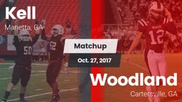 Matchup: Kell  vs. Woodland  2017