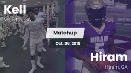 Matchup: Kell  vs. Hiram  2018