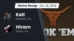 Recap: Kell  vs. Hiram  2018