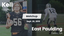 Matchup: Kell  vs. East Paulding  2019