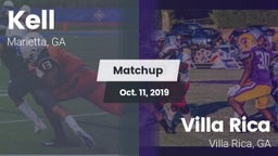 Matchup: Kell  vs. Villa Rica  2019