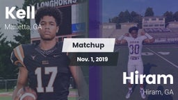 Matchup: Kell  vs. Hiram  2019