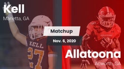 Matchup: Kell  vs. Allatoona  2020