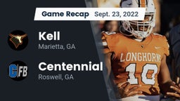 Recap: Kell  vs. Centennial  2022