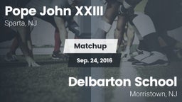 Matchup: Pope John XXIII vs. Delbarton School 2016