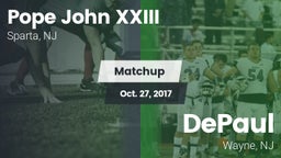 Matchup: Pope John XXIII vs. DePaul  2017