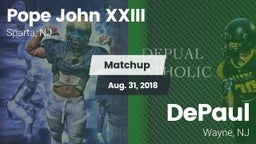 Matchup: Pope John XXIII vs. DePaul  2018