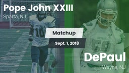 Matchup: Pope John XXIII vs. DePaul  2018