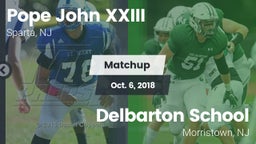 Matchup: Pope John XXIII vs. Delbarton School 2018