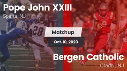 Matchup: Pope John XXIII vs. Bergen Catholic  2020