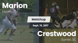 Matchup: Marion  vs. Crestwood  2017