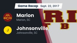 Recap: Marion  vs. Johnsonville  2017