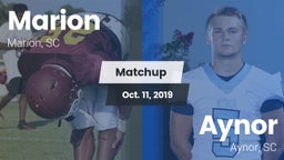 Matchup: Marion  vs. Aynor  2019