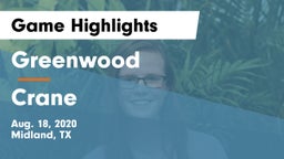 Greenwood   vs Crane  Game Highlights - Aug. 18, 2020
