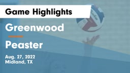 Greenwood   vs Peaster  Game Highlights - Aug. 27, 2022