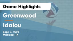Greenwood   vs Idalou  Game Highlights - Sept. 6, 2022