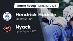 Recap: Hendrick Hudson  vs. Nyack  2023