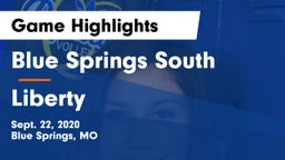 Blue Springs South  vs Liberty  Game Highlights - Sept. 22, 2020