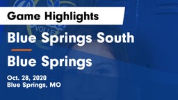 Blue Springs South  vs Blue Springs  Game Highlights - Oct. 28, 2020