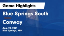 Blue Springs South  vs Conway  Game Highlights - Aug. 28, 2021