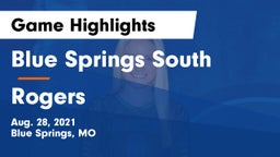 Blue Springs South  vs Rogers  Game Highlights - Aug. 28, 2021