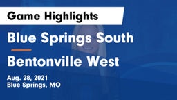 Blue Springs South  vs Bentonville West  Game Highlights - Aug. 28, 2021