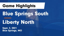 Blue Springs South  vs Liberty North  Game Highlights - Sept. 2, 2021