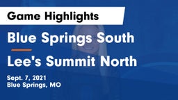 Blue Springs South  vs Lee's Summit North  Game Highlights - Sept. 7, 2021