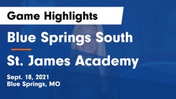 Blue Springs South  vs St. James Academy  Game Highlights - Sept. 18, 2021