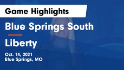 Blue Springs South  vs Liberty  Game Highlights - Oct. 14, 2021