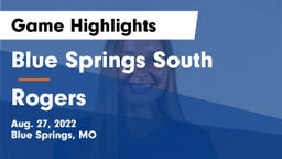 Blue Springs South  vs Rogers  Game Highlights - Aug. 27, 2022