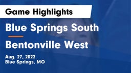 Blue Springs South  vs Bentonville West  Game Highlights - Aug. 27, 2022