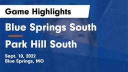 Blue Springs South  vs Park Hill South  Game Highlights - Sept. 10, 2022
