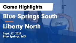 Blue Springs South  vs Liberty North  Game Highlights - Sept. 17, 2022