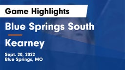 Blue Springs South  vs Kearney  Game Highlights - Sept. 20, 2022