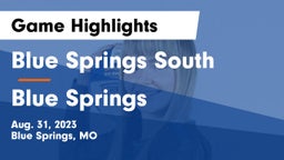 Blue Springs South  vs Blue Springs  Game Highlights - Aug. 31, 2023