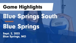 Blue Springs South  vs Blue Springs  Game Highlights - Sept. 2, 2023