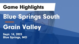 Blue Springs South  vs Grain Valley  Game Highlights - Sept. 14, 2023