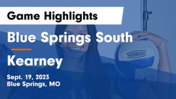 Blue Springs South  vs Kearney  Game Highlights - Sept. 19, 2023